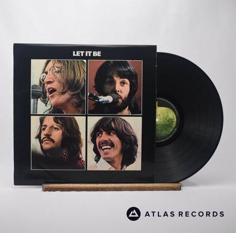 The Beatles Let It Be LP Vinyl Record - Front Cover & Record