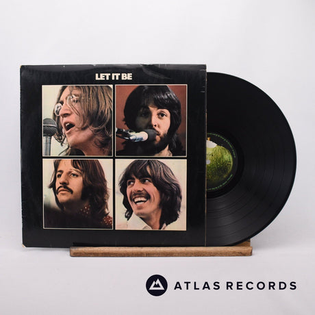 The Beatles Let It Be LP Vinyl Record - Front Cover & Record