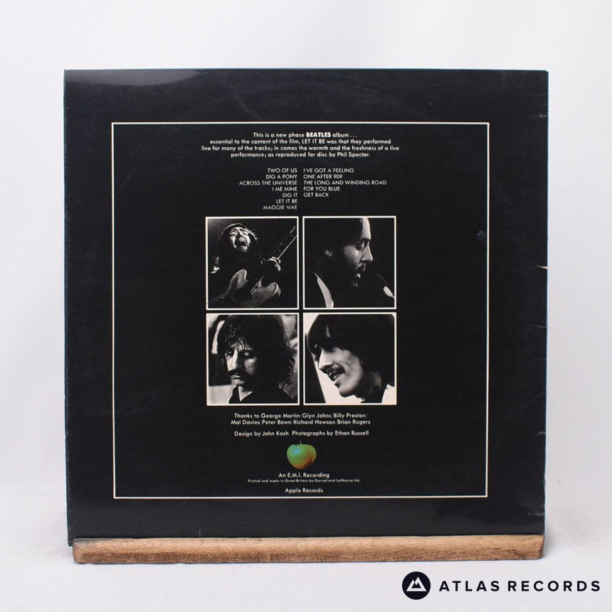 The Beatles - Let It Be - Htm Reissue -3 -4 LP Vinyl Record - VG+/VG+