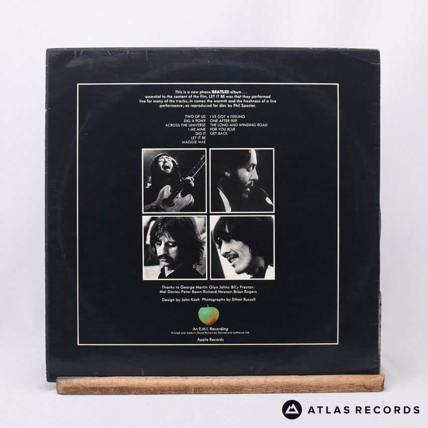 The Beatles - Let It Be - Repress -3U-3U LP Vinyl Record - VG+/EX