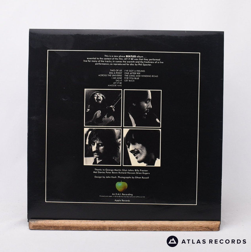 The Beatles - Let It Be - Reissue Stereo LP Vinyl Record - VG+/EX