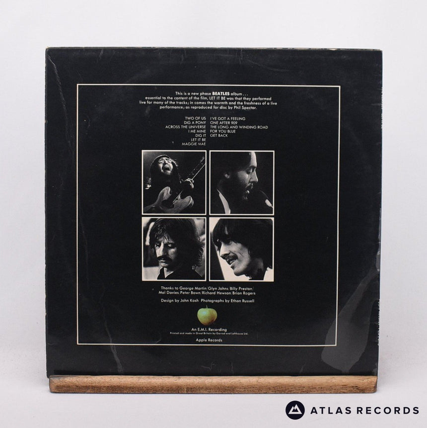 The Beatles - Let It Be - Repress -3 -2 LP Vinyl Record - VG+/VG+