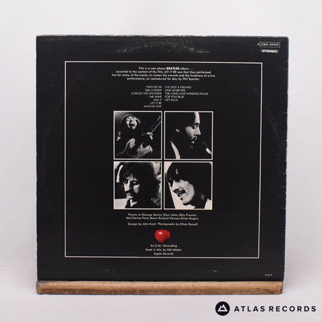 The Beatles - Let It Be - Reissue Italy LP Vinyl Record - VG/VG+