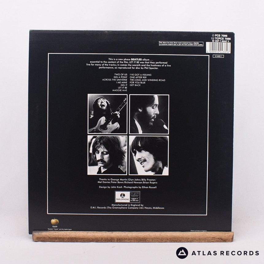 The Beatles - Let It Be - Reissue Remastered -5 -7 LP Vinyl Record - EX/EX