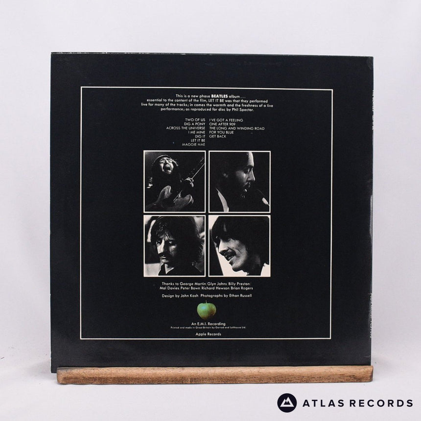 The Beatles - Let It Be - Book -3U -2U Box Set LP Vinyl Record - VG+/EX