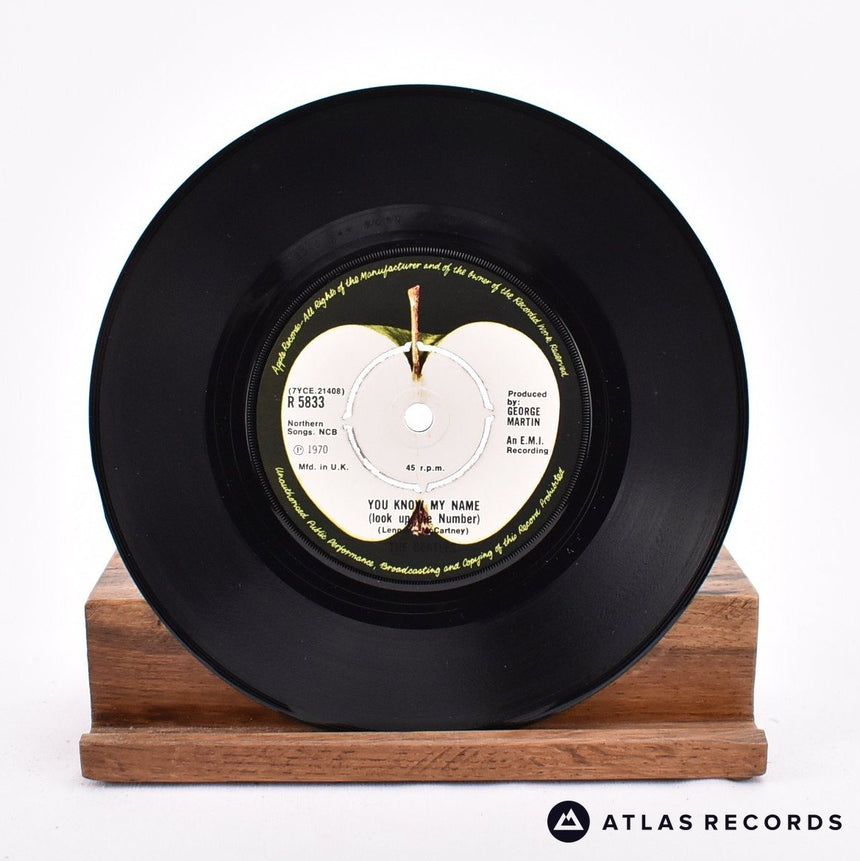 The Beatles - Let It Be - Reissue 7" Vinyl Record - EX/VG+