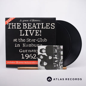 The Beatles Live! At The Star-Club In Hamburg, Germany; 1962 2 x LP Vinyl Record - Front Cover & Record