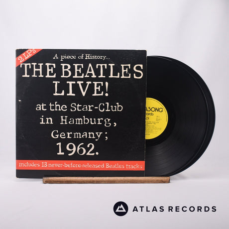 The Beatles Live! At The Star-Club In Hamburg, Germany; 1962 Double LP Vinyl Record - Front Cover & Record