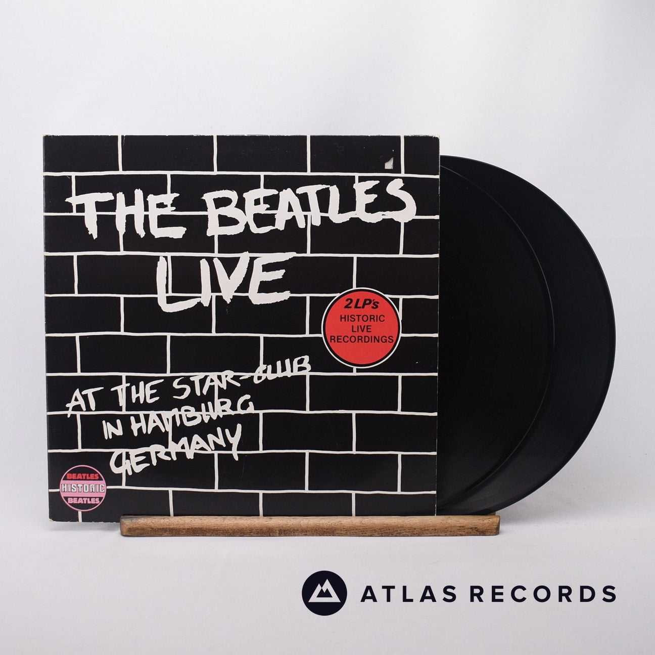 The Beatles Live At The Star-Club In Hamburg Germany 2 x LP Vinyl Record - Front Cover & Record