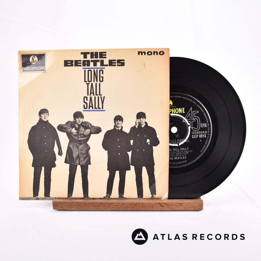 The Beatles Long Tall Sally 7" Vinyl Record - Front Cover & Record