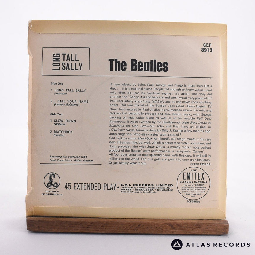 The Beatles - Long Tall Sally - Reissue 7" EP Vinyl Record - VG+/VG+