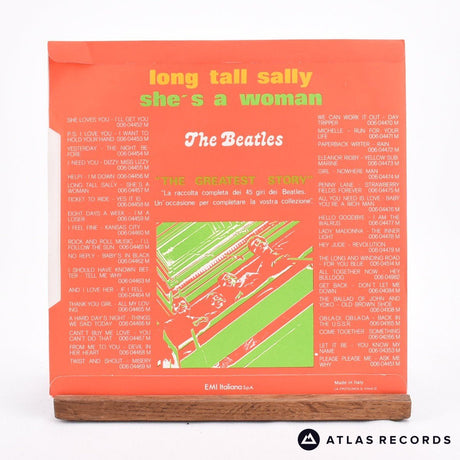 The Beatles - Long Tall Sally - Reissue Italian 7" Vinyl Record - EX/EX