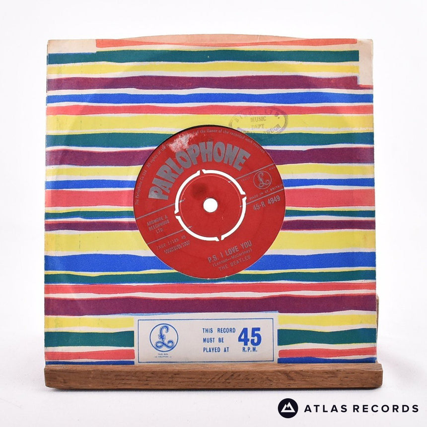 The Beatles - Love Me Do - 7" Vinyl Record - VG+/VG+