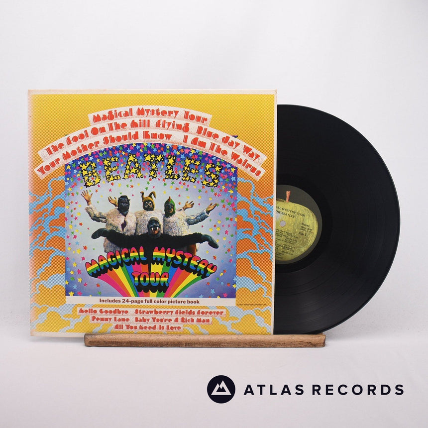 The Beatles Magical Mystery Tour LP Vinyl Record - Front Cover & Record