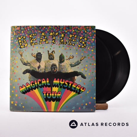 The Beatles Magical Mystery Tour 2 x 7" Vinyl Record - Front Cover & Record