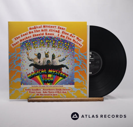 The Beatles Magical Mystery Tour LP Vinyl Record - Front Cover & Record