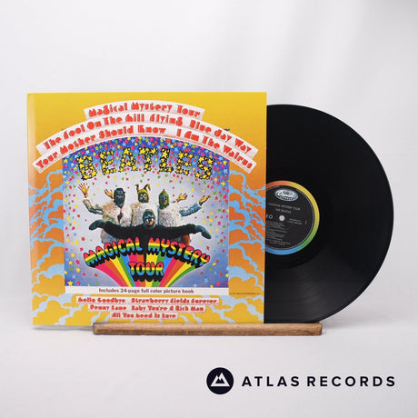 The Beatles Magical Mystery Tour LP Vinyl Record - Front Cover & Record