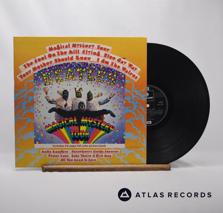 The Beatles Magical Mystery Tour LP Vinyl Record - Front Cover & Record