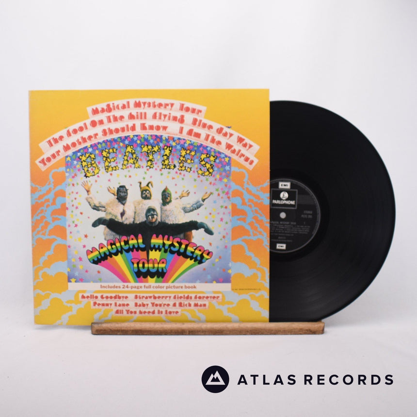 The Beatles Magical Mystery Tour LP Vinyl Record - Front Cover & Record