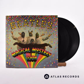 The Beatles Magical Mystery Tour 2 x 7" Vinyl Record - Front Cover & Record