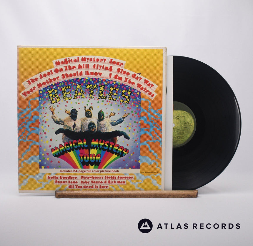 The Beatles Magical Mystery Tour LP Vinyl Record - Front Cover & Record