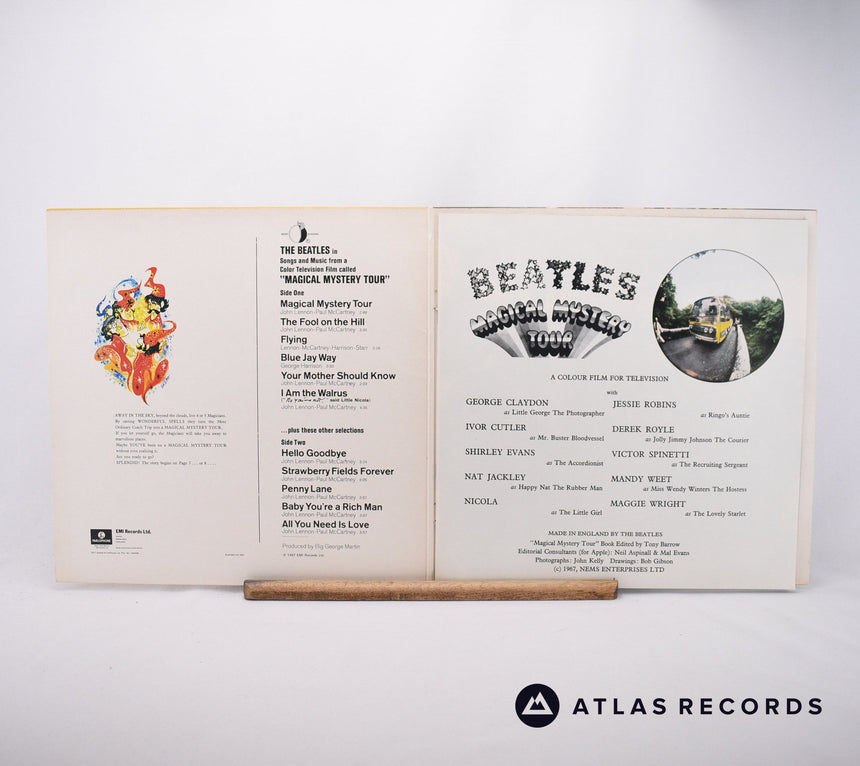 The Beatles - Magical Mystery Tour - Htm -1 -1 LP Vinyl Record - EX/EX