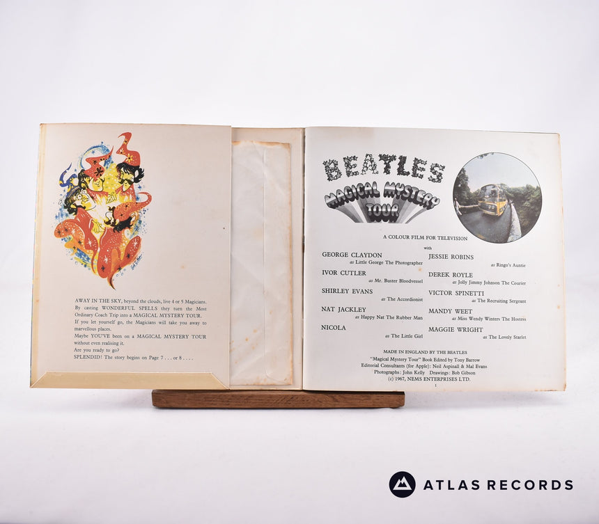 The Beatles - Magical Mystery Tour - 2 x 7" EP Vinyl Record - VG+/EX