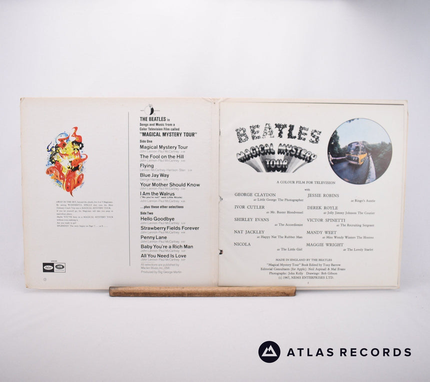The Beatles - Magical Mystery Tour - Integral Booklet LP Vinyl Record - VG+/VG+