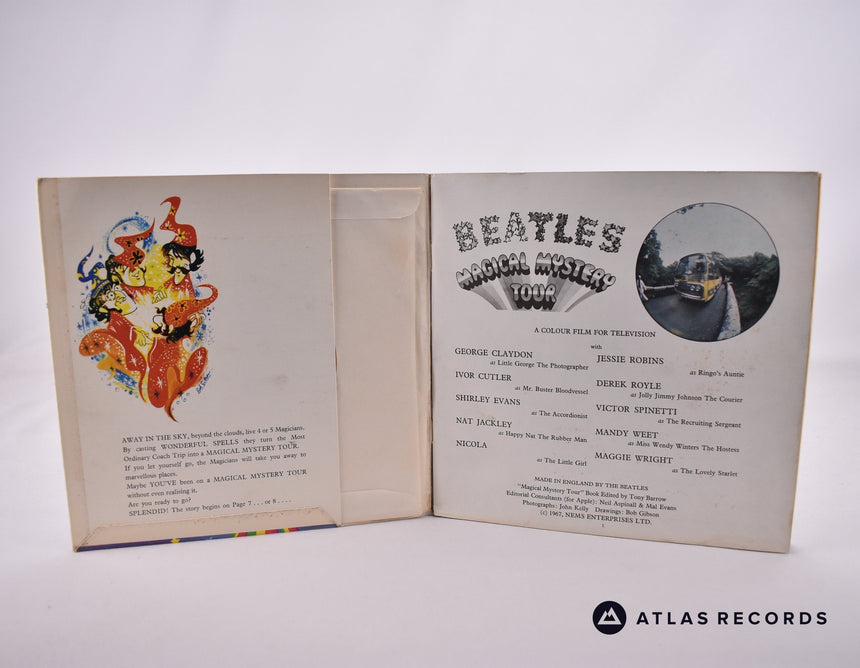The Beatles - Magical Mystery Tour - 2 x 7" EP Vinyl Record - VG+/EX