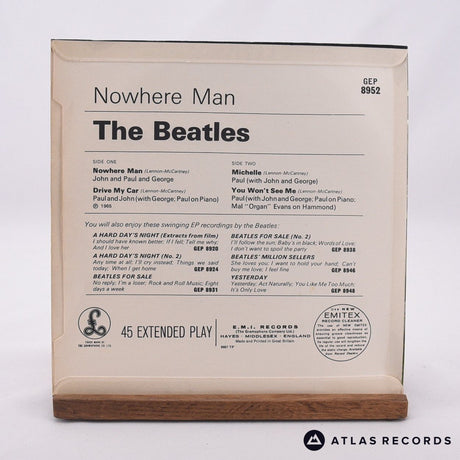 The Beatles - Nowhere Man - Mono 7" EP Vinyl Record - EX/EX