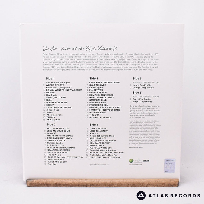 The Beatles - On Air - Live At The BBC Volume 2 - 3 x LP Vinyl Record