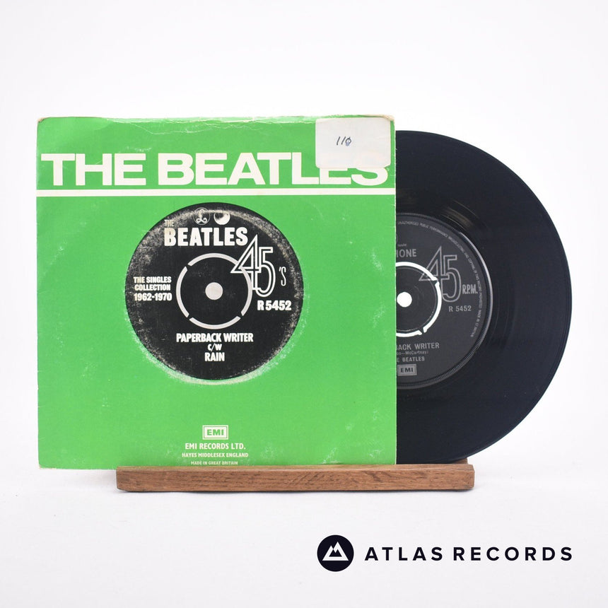 The Beatles Paperback Writer 7" Vinyl Record - Front Cover & Record