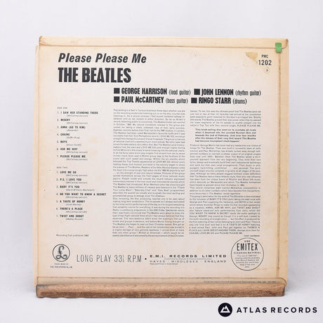 The Beatles - Please Please Me - Fifth Uk Press 1N 2N LP Vinyl Record - VG+/VG+