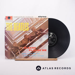 The Beatles Please Please Me LP Vinyl Record - Front Cover & Record