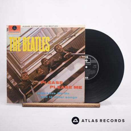 The Beatles Please Please Me LP Vinyl Record - Front Cover & Record