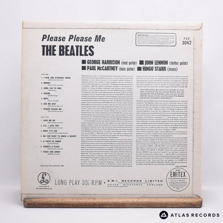 The Beatles - Please Please Me - 94-1 95-1 LP Vinyl Record - VG+/EX