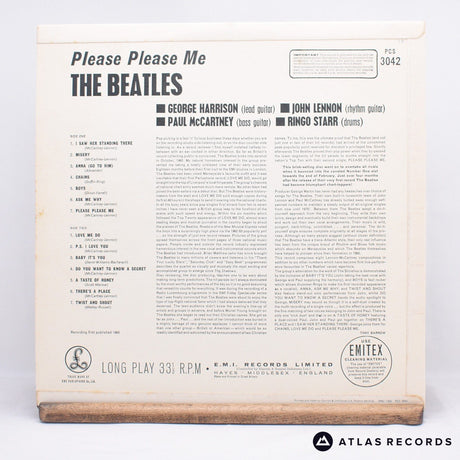 The Beatles - Please Please Me - Fourth Press -1 -1 LP Vinyl Record - EX/VG+