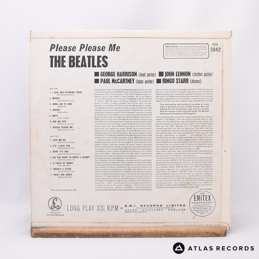 The Beatles - Please Please Me - Reissue Stereo LP Vinyl Record - EX/EX