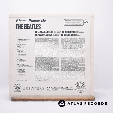 The Beatles - Please Please Me - Eighth Press -1 -1 LP Vinyl Record - EX/EX