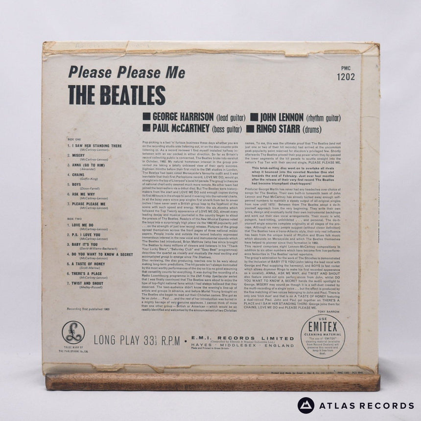 The Beatles - Please Please Me - Mono Third Press -1 -1 LP Vinyl Record - VG/VG