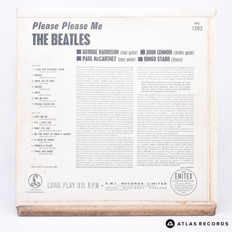 The Beatles - Please Please Me - Reissue -1N-2N LP Vinyl Record - EX/VG+