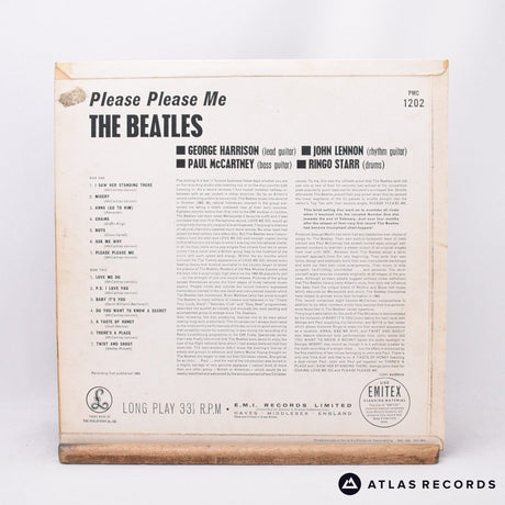The Beatles - Please Please Me - Mono Reissue -1N -2N LP Vinyl Record - VG+/VG+