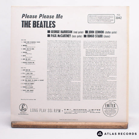 The Beatles - Please Please Me - Ninth Press Reissue LP Vinyl Record - EX/EX