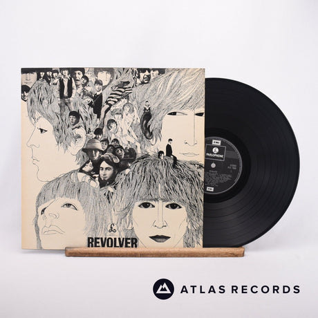 The Beatles Revolver LP Vinyl Record - Front Cover & Record