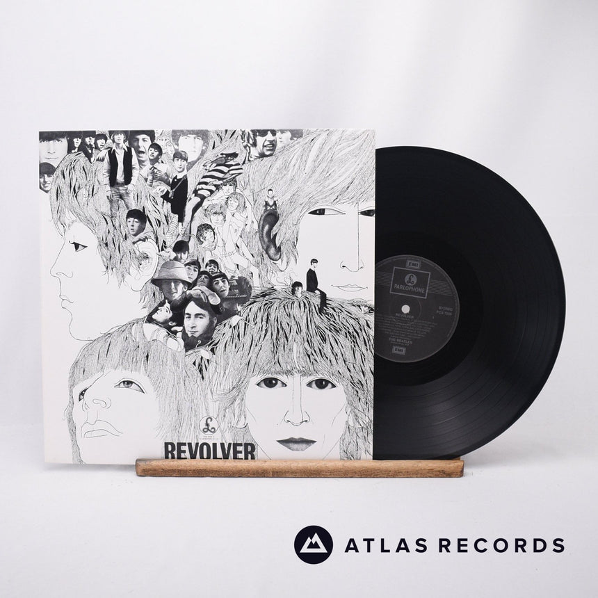 The Beatles Revolver LP Vinyl Record - Front Cover & Record