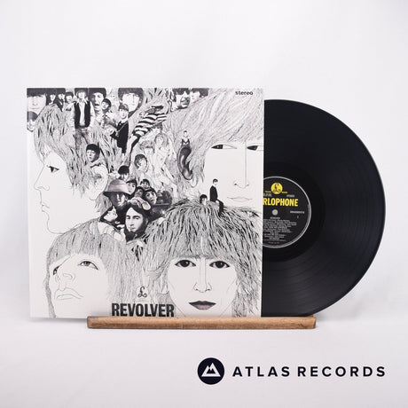 The Beatles Revolver LP Vinyl Record - Front Cover & Record
