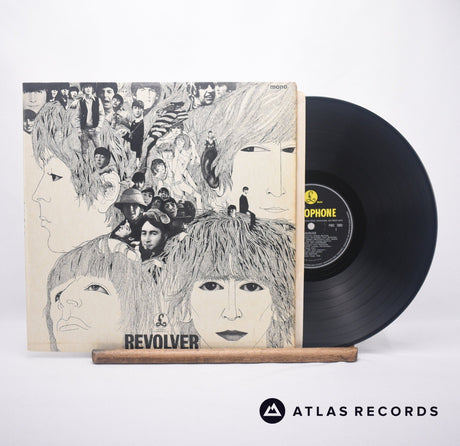 The Beatles Revolver LP Vinyl Record - Front Cover & Record