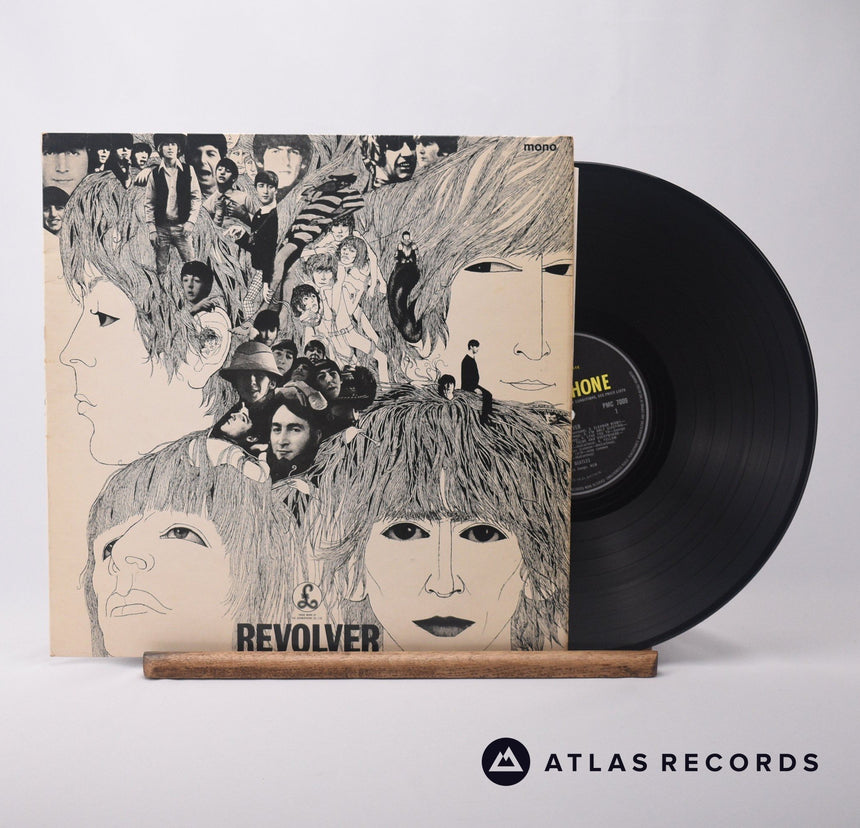 The Beatles Revolver LP Vinyl Record - Front Cover & Record