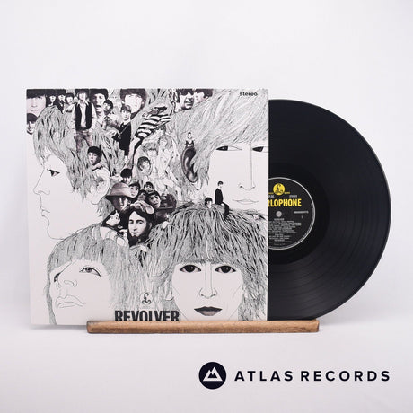 The Beatles Revolver LP Vinyl Record - Front Cover & Record