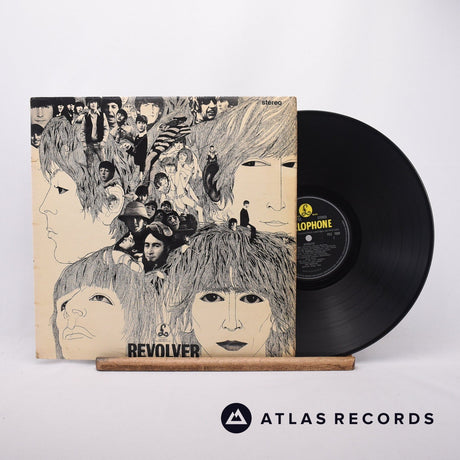 The Beatles Revolver LP Vinyl Record - Front Cover & Record